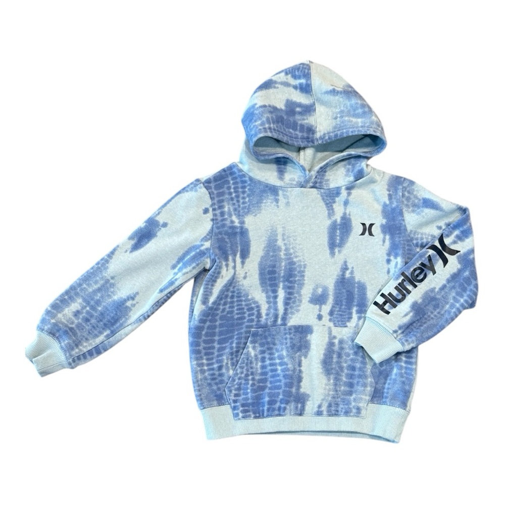 Hurley Blue Tie-Dye Hoodie